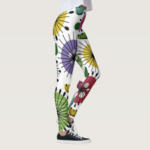 Leggings Fleurs Scandi