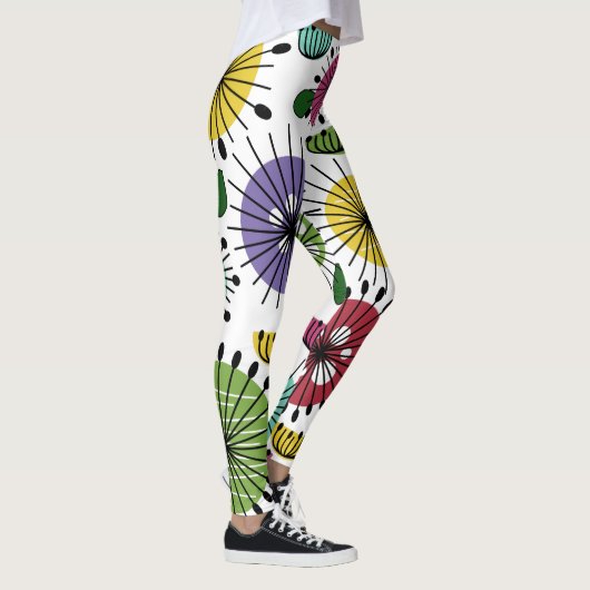 Leggings Fleurs Scandi  (Droite)