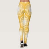 Leggings Fleurs simples : design sans couture scandinave. (Dos)