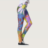 Leggings Fleurs sur pantalon (Droite)