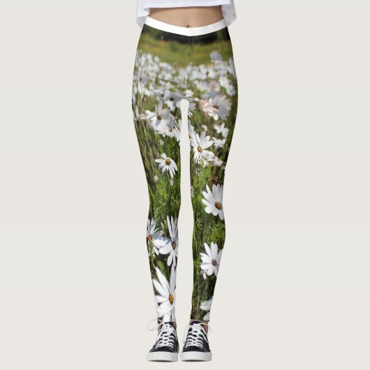 Leggings Fleurs Vibes Positives (Devant)