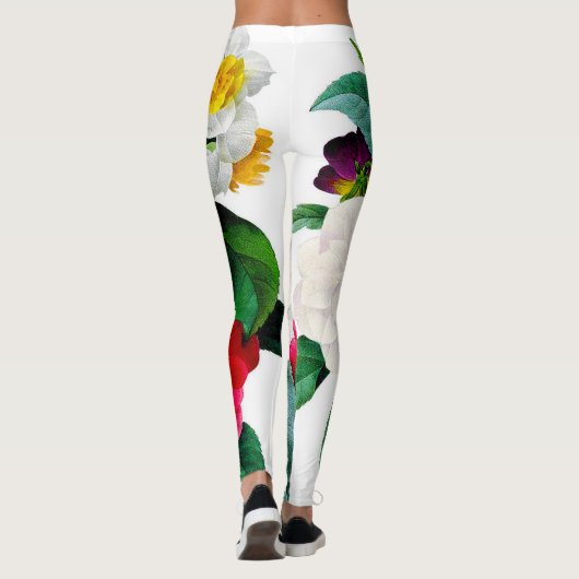 Leggings Fleurs vintages (Dos)