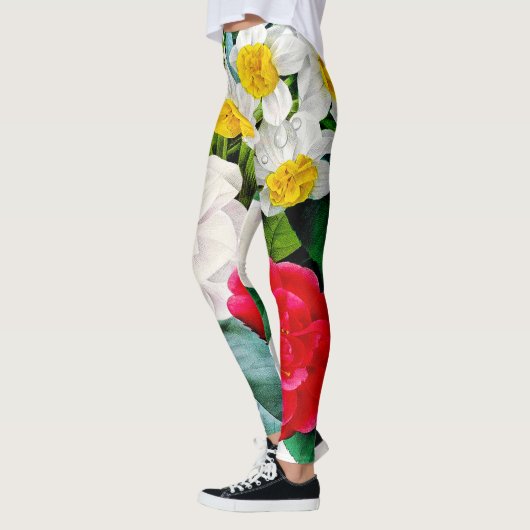 Leggings Fleurs vintages (Gauche)
