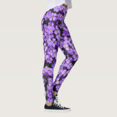 Leggings Fleurs violettes 3 (Droite)