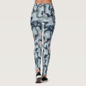 Leggings Flex Camo Gris Rose (Dos)