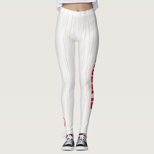 Leggings Flip Side Pour Les Véritables Skateboarders (Devant)