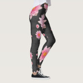 Leggings Floating Pink Lotus Flowers (Droite)