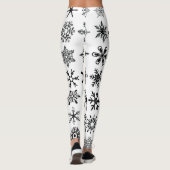 Leggings Flocon de neige (Dos)