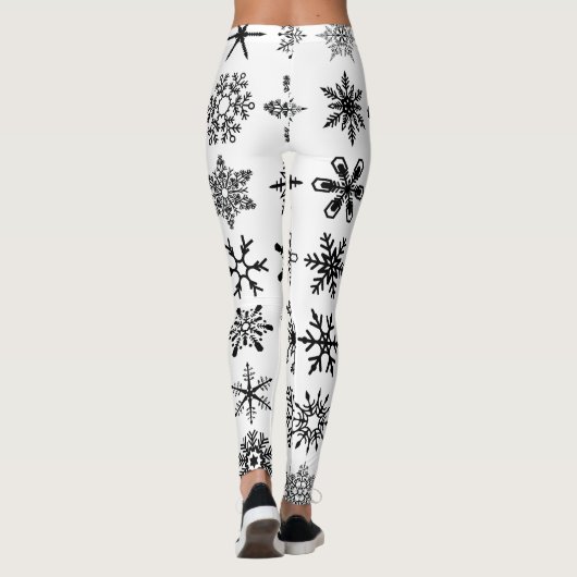 Leggings Flocon de neige (Dos)