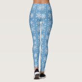 Leggings Flocon de neige de Noël (Dos)