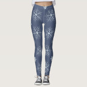 Leggings flocon de neige d'hiver (Devant)