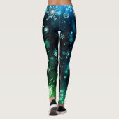 Leggings Flocon de neige Noël/hiver (Dos)