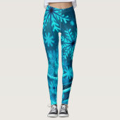 Leggings Flocons de neige (Devant)