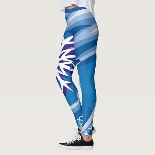 Leggings Flocons de neige dans le vent - (Gauche)