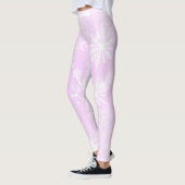 Leggings flocons de neige pour femmes (Gauche)