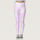 Leggings flocons de neige pour femmes (Devant)