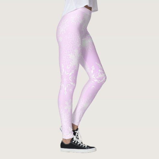 Leggings flocons de neige pour femmes (Droite)