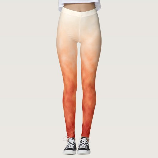 Leggings Floraison ardente (Devant)