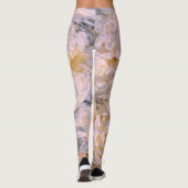 Leggings floraison de chrysanthème (Dos)