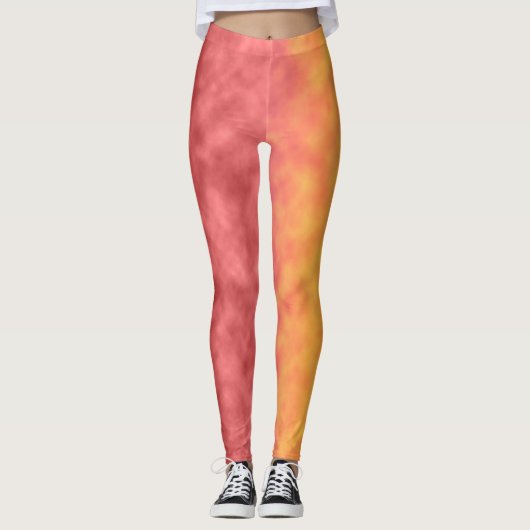 Leggings Floraison du solstice (Devant)