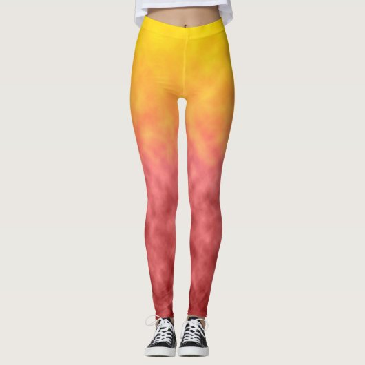 Leggings Floraison du Solstice (Devant)