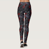 Leggings Floraison Nocturne (Dos)