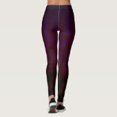 Leggings Floraison nocturne (Dos)