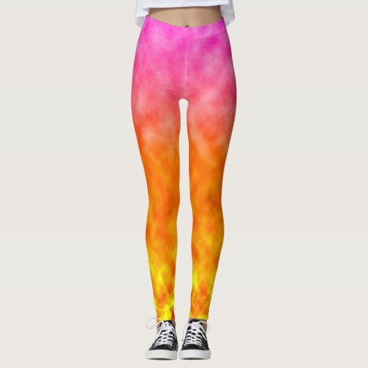 Leggings Floraison Solaire (Devant)