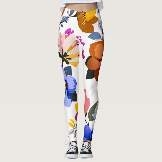 Leggings floral (Voorkant)