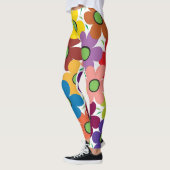 Leggings Floral Abstrait (Gauche)