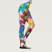 Leggings Floral Abstrait (Droite)