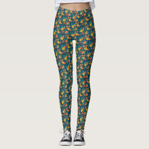 Leggings Floral Arrière - plan Belle conception-46566