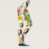 Leggings Floral blanc (Droite)