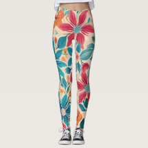Leggings Floral Bliss