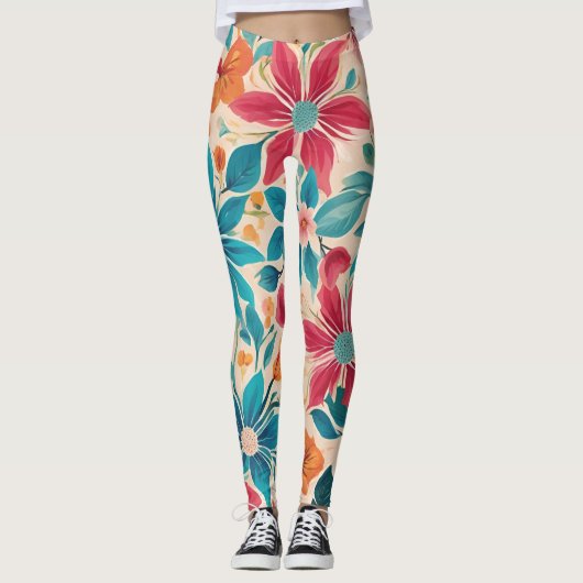 Leggings Floral Bliss (Devant)