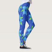 Leggings Floral Blue Star (Droite)