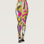 Leggings Floral Boho rose I (Dos)