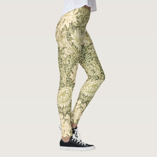 Leggings Floral Chrysanthemum Motif (par William Morris) (Droite)