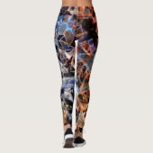 Leggings Floral coloré #5 (Dos)