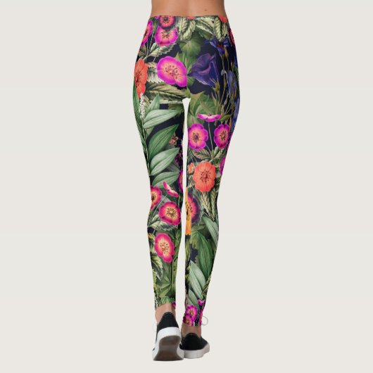 Leggings Floral de prairie rose (Dos)