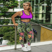 Leggings Floral de prairie rose