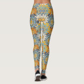 Leggings Floral décoratif/Mandala (Dos)