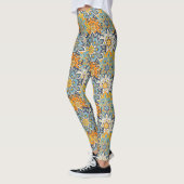 Leggings Floral décoratif/Mandala (Gauche)
