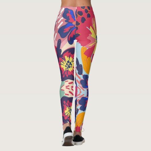 Leggings Floral Design (Dos)