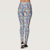 Leggings floral dragon (Dos)