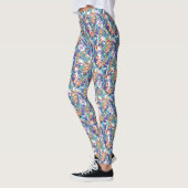 Leggings floral dragon (Gauche)