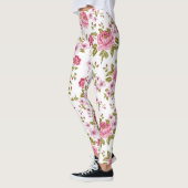 Leggings Floral Elegant design vintage (Gauche)