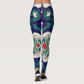 Leggings Floral en céramique turque (Dos)