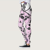 Leggings Floral et Pois (Gauche)