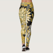 Leggings Floral Ethnique : Texture Créative De Paisley. (Dos)